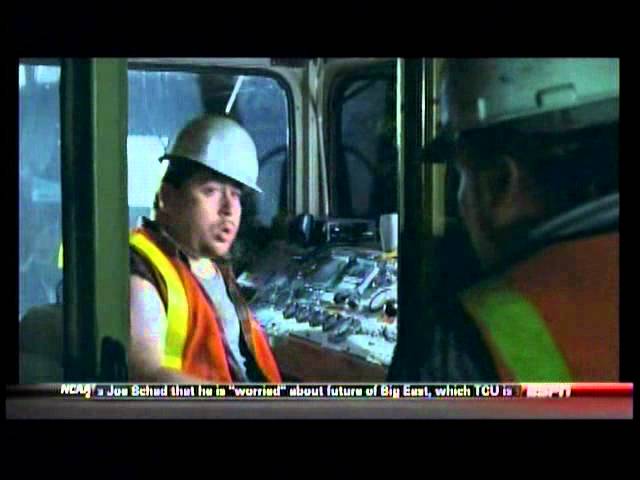 ESPN Monday Night Football Commercial: Construction Worker