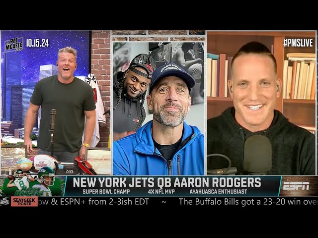 The Pat McAfee Show Live | Aaron Rodgers Tuesday October 15th 2024