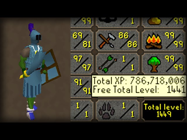 Road to 1b xp on F2P UIM (#21)