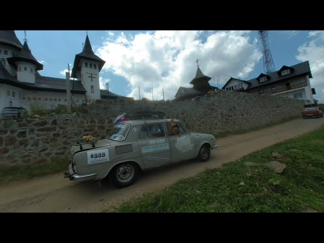 Trans-Carpathia Rally 2021 - 3D VR180 @ Prislop Monastery Maramures/ WW1 Cemetery of Martyr Heroes