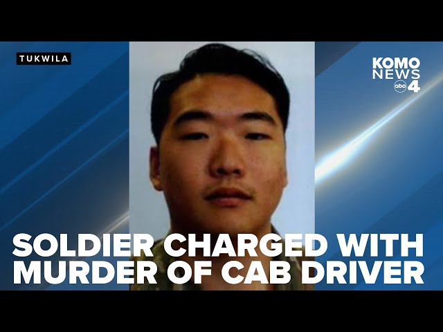 US Army soldier charged with murder of Lacey cab driver after deserting post