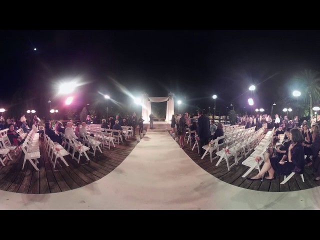 ❤️ Tal & Omri's wedding in 3D 360 - captured with Vuze Camera