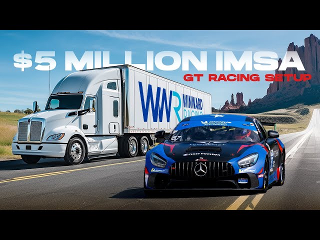 $5 MILLION DOLLAR IMSA GT RACING SET UP