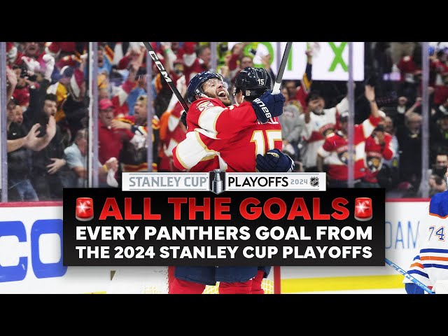 EVERY GOAL from the Panthers’ 2024 Stanley Cup run