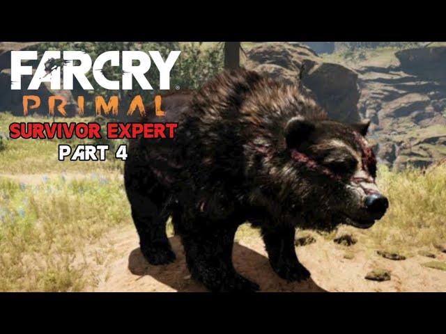 GREAT SCAR BEAR! | Far Cry Primal: Survivor Expert #4