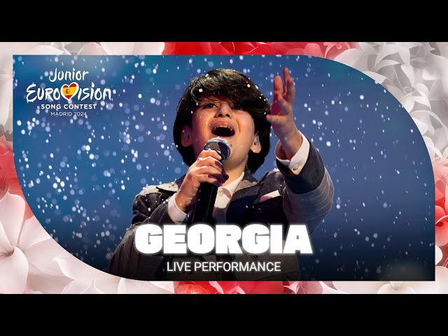 Andria Putkaradze - To My Mom (LIVE) | Georgia 🇬🇪 | Junior Eurovision 2024 | #JESC2024