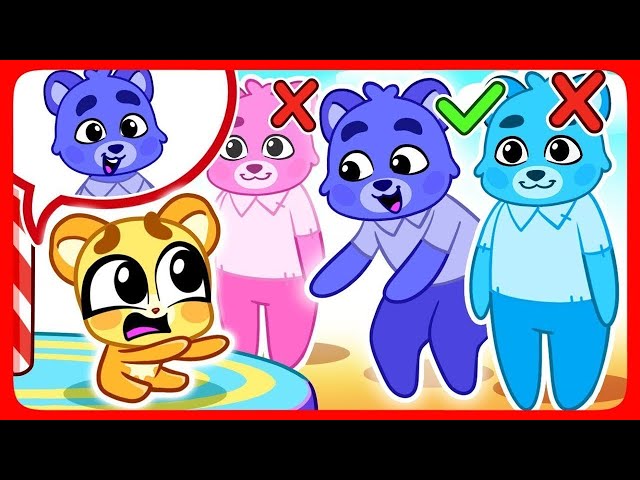 🔴 LIVE Daddy Copycat! 🐻 Where Is My Real Daddy? 😲 Kids Safety Cartoons