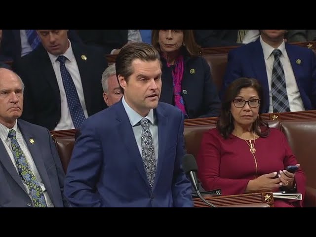 Matt Gaetz ethics report release uncertain