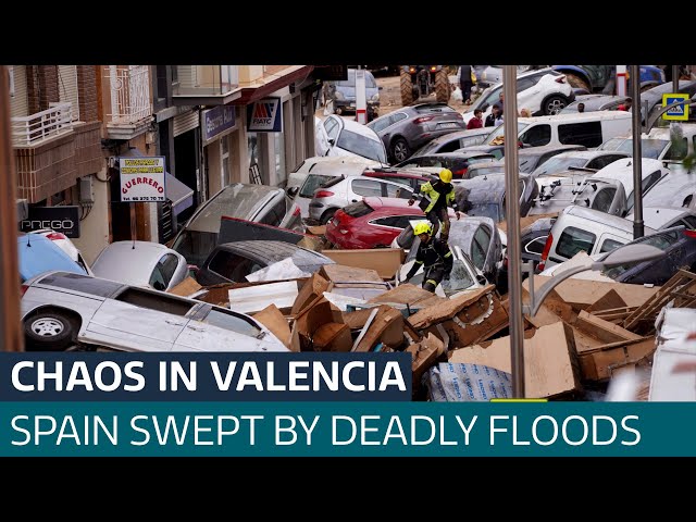 Spain flash flooding leaves over 150 dead as more 'extreme' rain approaches | ITV News