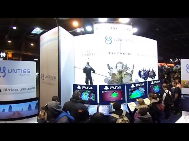 PGW 2017 #15 : Le stand de Unties Tiny Metal (Vidéo à 360°)