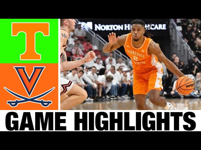 #11 Tennessee vs Virginia Highlights | NCAA Men's Basketball | 2024 College Basketball