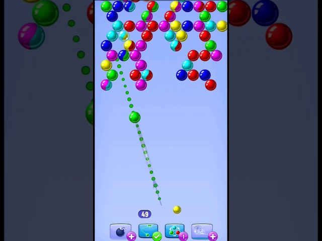 Bubble shooter #gaming #bubbleshooter #shorts