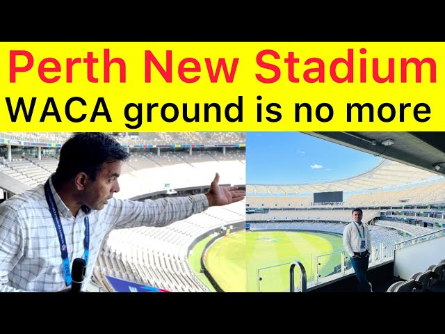 Perth Optus Stadium 🏟 | what a beautiful Cricket Ground | Special Inside Report | BBN SPORTS