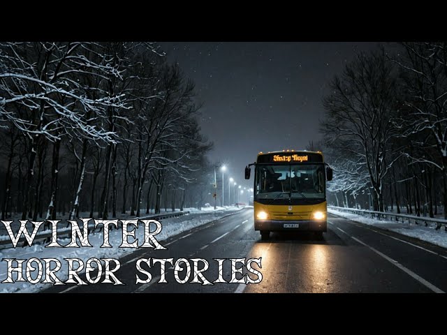 12 Scary Winter Horror Stories | Stories For Sleep | With Rain Sound