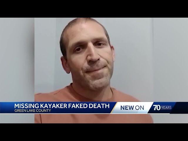 Wisconsin officials reveal kayaker's plan to stage drowning and flee to Europe