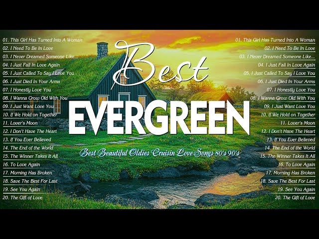 The Very Best Of Evergreen Cruisin Love Songs 70's 80's 90's 🌷 Oldies Music for Relaxation