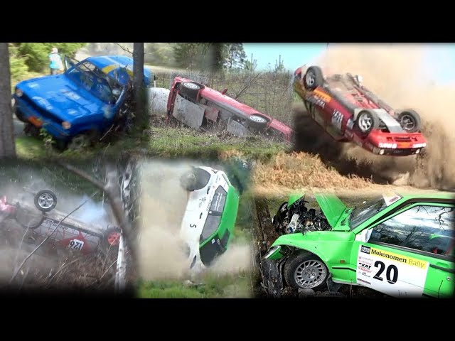 Best of Swedish Rally Crashes & Action 2024