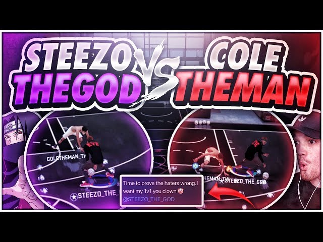 STEEZO PULLS UP ON COLETHEMAN AND BREAKS HIS ANKLES AFTER TALKING TRASH! DRIBBLE GOD VS DRIBBLE GOD!