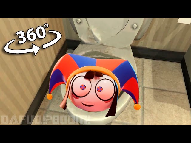 360º VR Skibidi Pomni Toilet | THE AMAZING DIGITAL CIRCUS