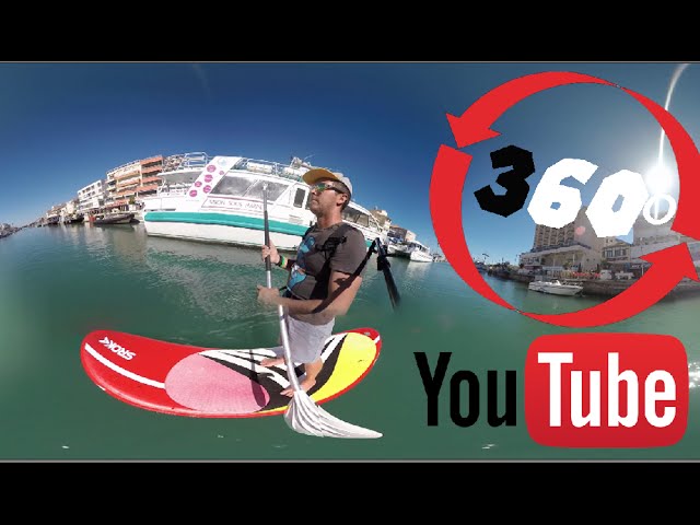 [360º] ▶︎ PALAVAS-LES-FLOTS CENTRE ▷ 360º en SUP ▹ 4k _By LAB