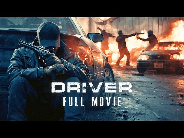 The getaway driver becomes a participant in the robbery and shootout / Action Movie in English