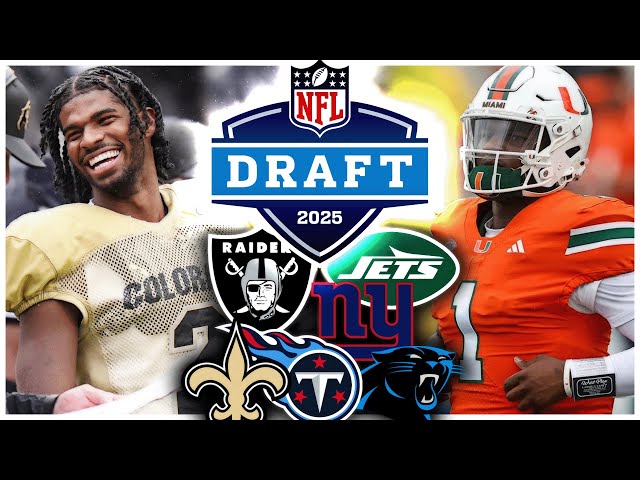 100% HONEST 2025 NFL Mock Draft