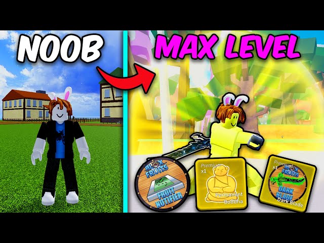 Blox Fruits Noob To Max Level The EASY WAY | Roblox Blox Fruits