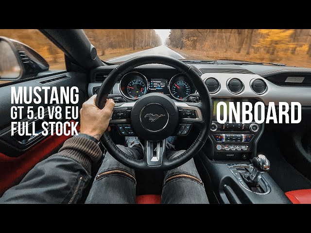 POV | FORD MUSTANG GT | 2017 EU Automatic Full Stock | Onboard Drive 4K