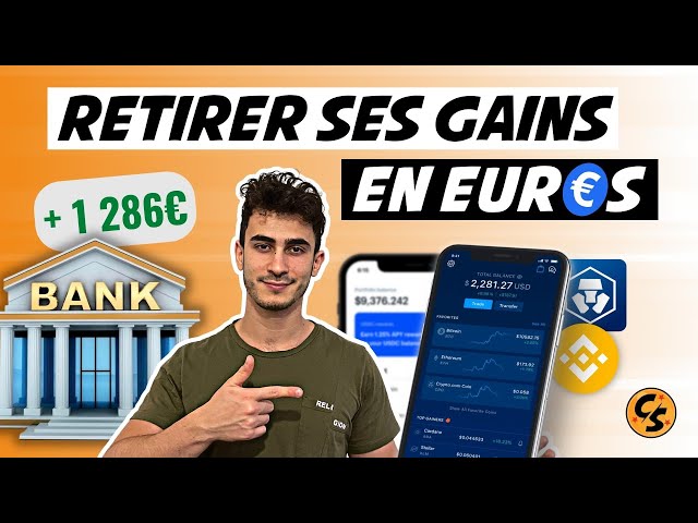 Comment retirer ses Bitcoins vers son compte bancaire ? (Binance, Crypto.com...)