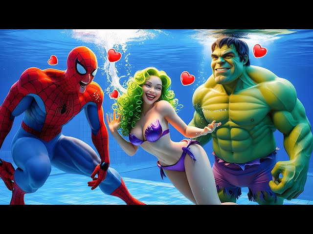 Spider-Man x Hulk: Real vs Fake in Granny’s House | Funny Horror Animation