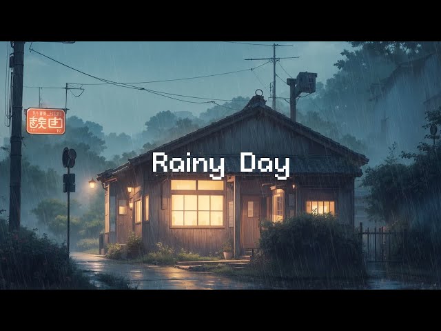 Rainy Day 💧 Lofi Tunes & Rainy Moods [ Beats to relax / Study ]