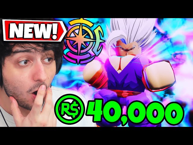 I Spent $40,000 ROBUX getting 0.01% Beast Gohan in Roblox! (Anime Reborn)