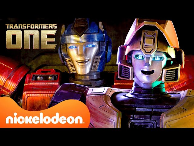 Transformers One Action-Packed Moments! | Nickelodeon