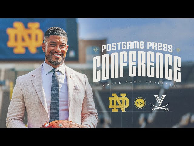 Virginia | Marcus Freeman Postgame Press Conference (11.16.24) | Notre Dame Football