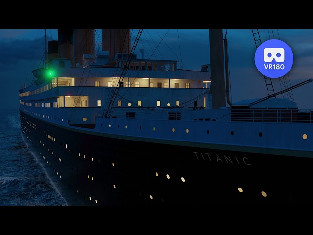 RMS Titanic VR180 in 3D 4K