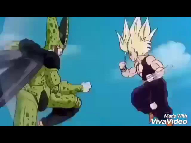 Gohan Ssj2 vs Cell (Jojo Style)