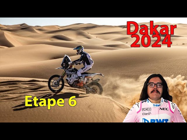 🏜️Dakar 2024🇸🇦 : Débrief étape 6 (Loeb, Van Beveren, Lepan, De Soultrait, Macik...)