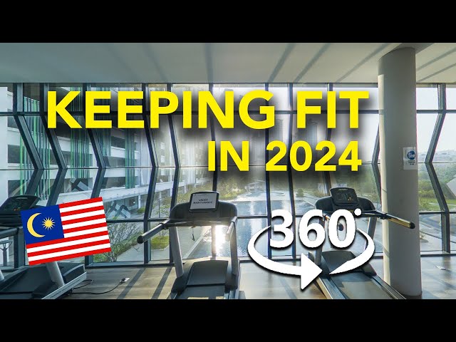 Is this the most equipped Condo Gym in Kuala Lumpur, Malaysia?  360 VR 4K #fitness #malysia