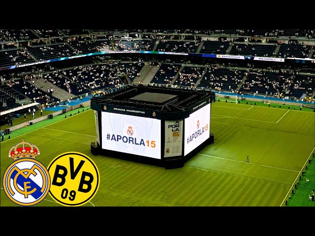 🏆THE ‘Hala Madrid y Nada Mas’ Anthem❤️‍🔥UCL Real Madrid v Borussia Dortmund Bernabéu Watch Party 4K