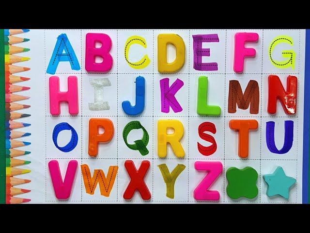 A for Apple,B for Ball, Alphabets, छोटे बच्चों की पढ़ाई,#toddlers #kidssong #abcdsongs #learncolors