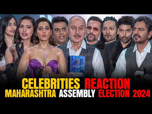 Celebrities reaction on Maharashtra Assembly Election 2024 | Rashi Khanna ,R. Madhavan Adah Sharma