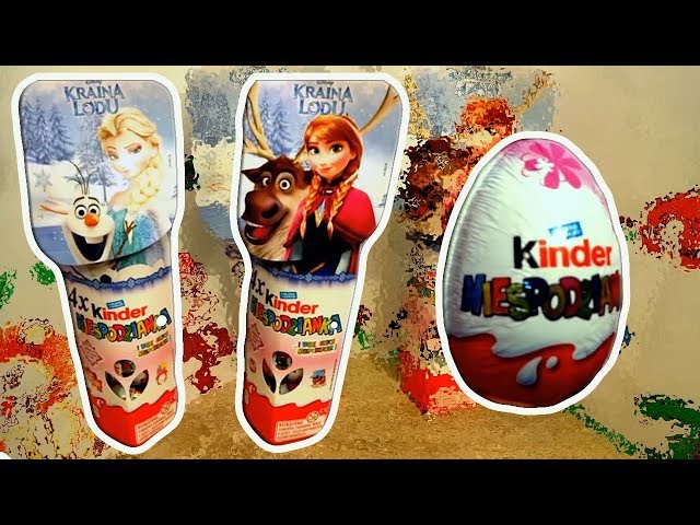 8 Disney Frozen Kinder Surprise Eggs Opening Elsa and Anna Princess of Arendelle #63