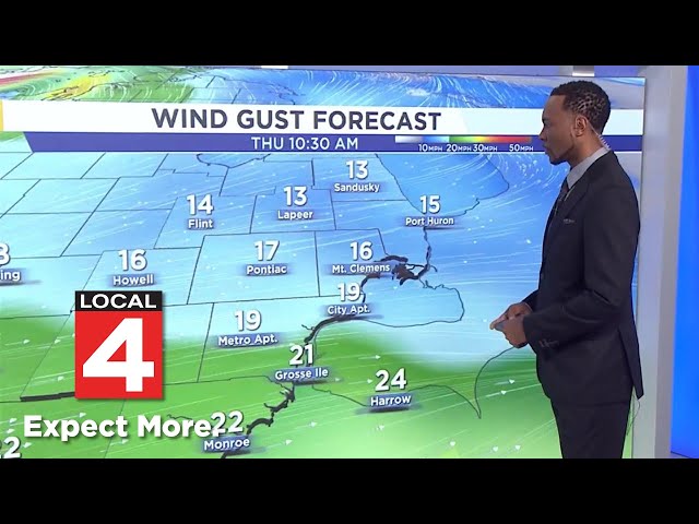 Metro Detroit weather forecast Nov. 20, 2024  -- 4 p.m. Update