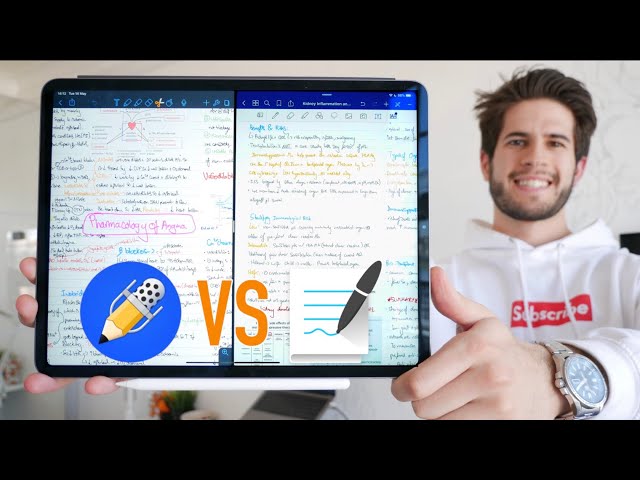 Notability vs Goodnotes 5 - The Best iPad Note Taking App (2019) | KharmaMedic