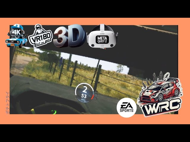 [EA Sports WRC][3D VR180 Video][第48話]シーズン6 モーメント | Secto Rally Finland