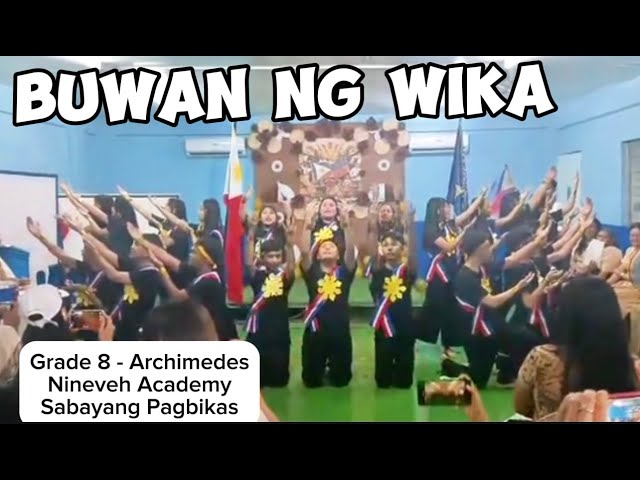 Sabayang Pagbikas Buwan ng Wika | JamHome TV