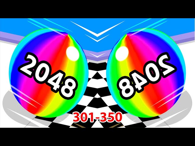 Ball Run 2048 Android iOS Gameplay Level 301-350