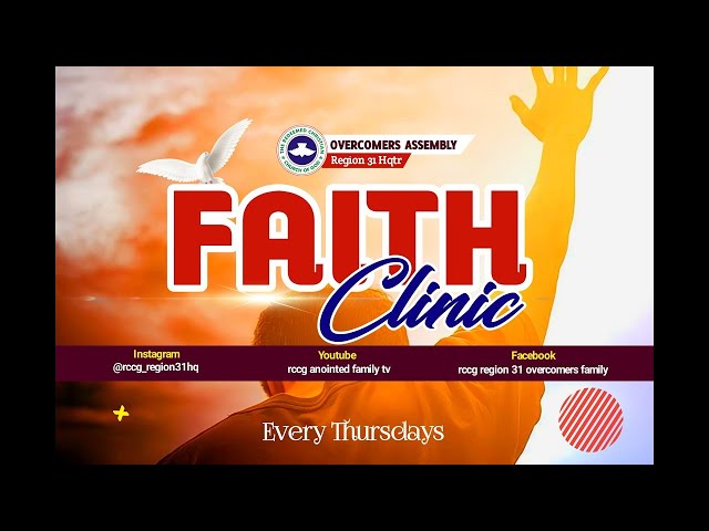 FAITH CLINIC THURSDAY  II  EXPLOSIVE GROWTH DRIVE