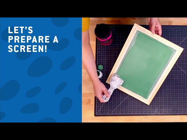 DIY Screen Printing Using Speedball's Advanced All-In-One Screen Printing Kit