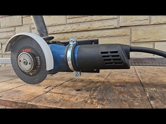 Few people know the secret of the electric angle grinder. A brilliant idea diy machine